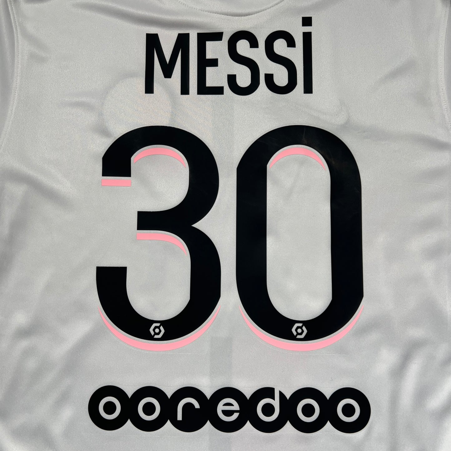 Official #30 Messi 21/22 Paris Saint-Germant (PSG) Away Stadium Shirt Ligue1 Size M Nike CV7902-101