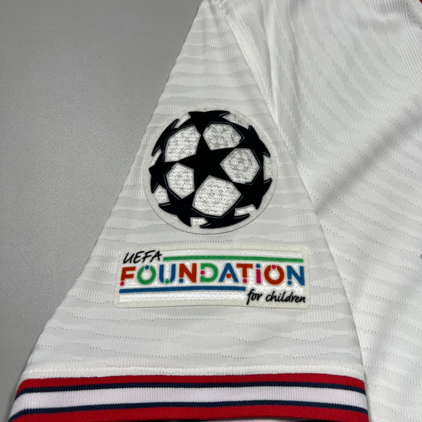 Official #30 Messi 21/22 Paris Saint-Germant (PSG) Fourth Authentic Shirt UCL Size L Nike DH7467-101
