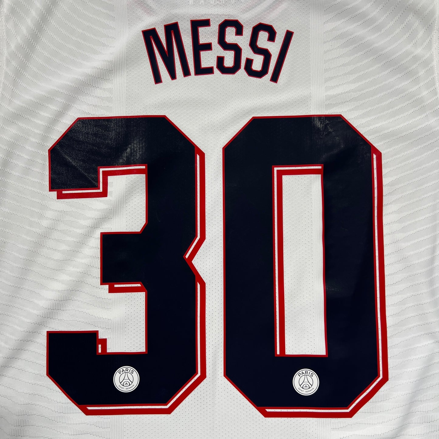 Official #30 Messi 21/22 Paris Saint-Germant (PSG) Fourth Authentic Shirt UCL Size L Nike DH7467-101