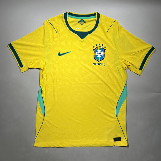 Official 2026 Brazil Home Authentic Shirt