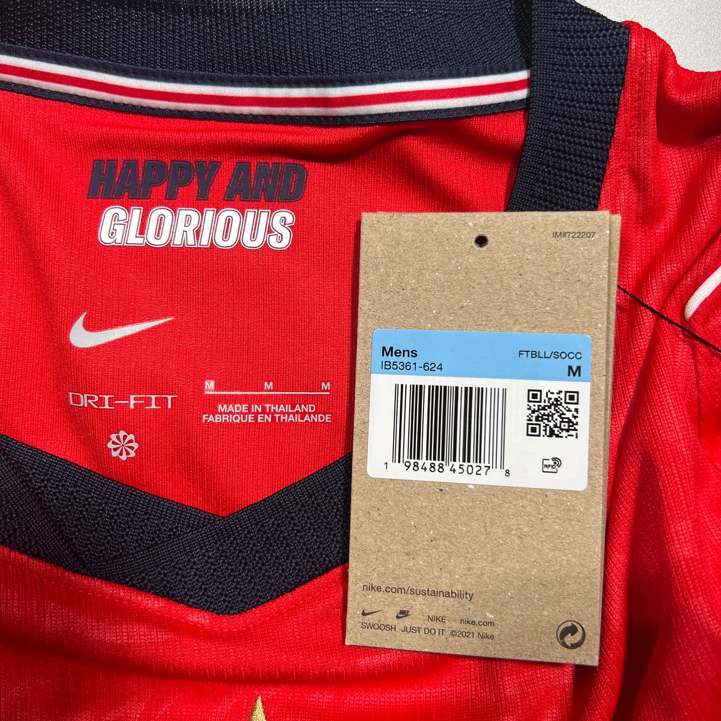 Official 2026 England Away Stadium Shirt