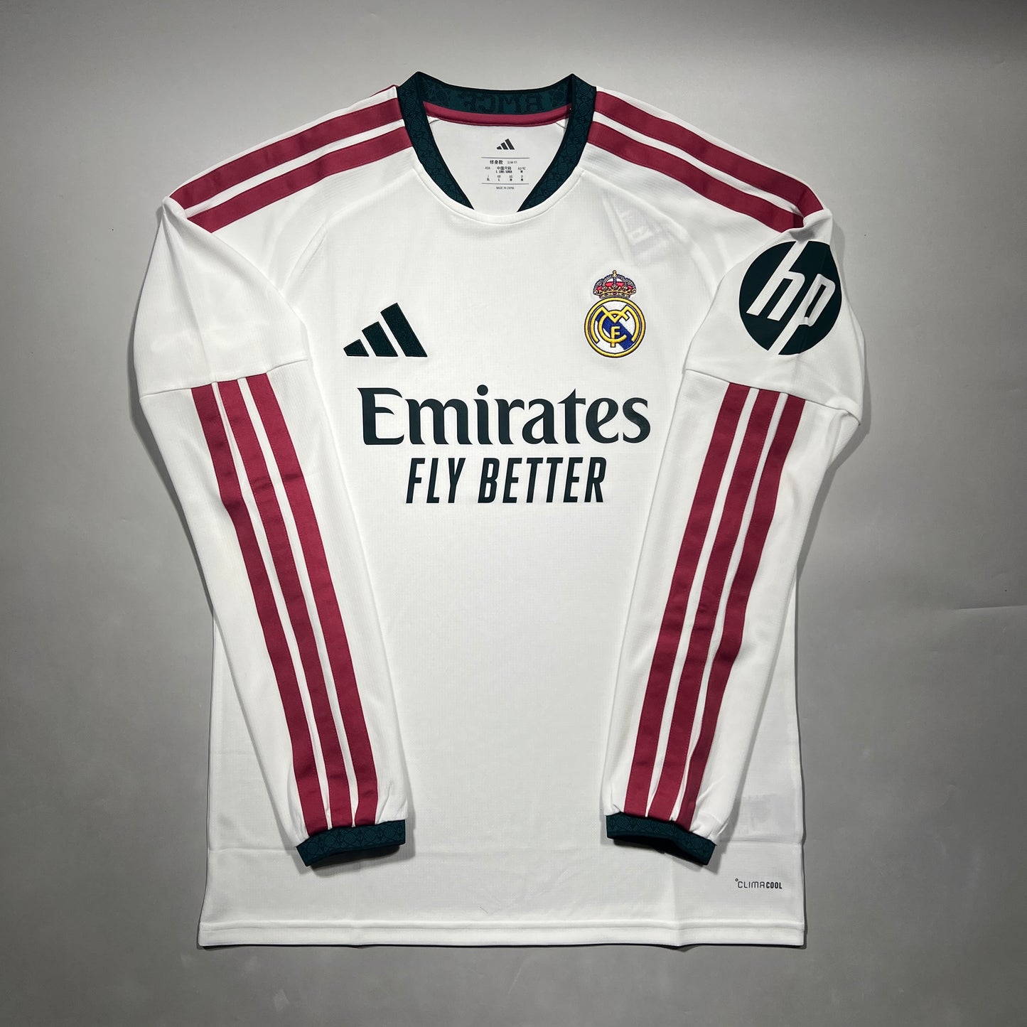 Official 26/27 Real Madrid Home Stadium Shirt Long Sleeve Adidas KC3952