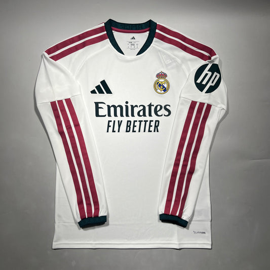 Official 26/27 Real Madrid Home Stadium Shirt Long Sleeve Adidas KC3952