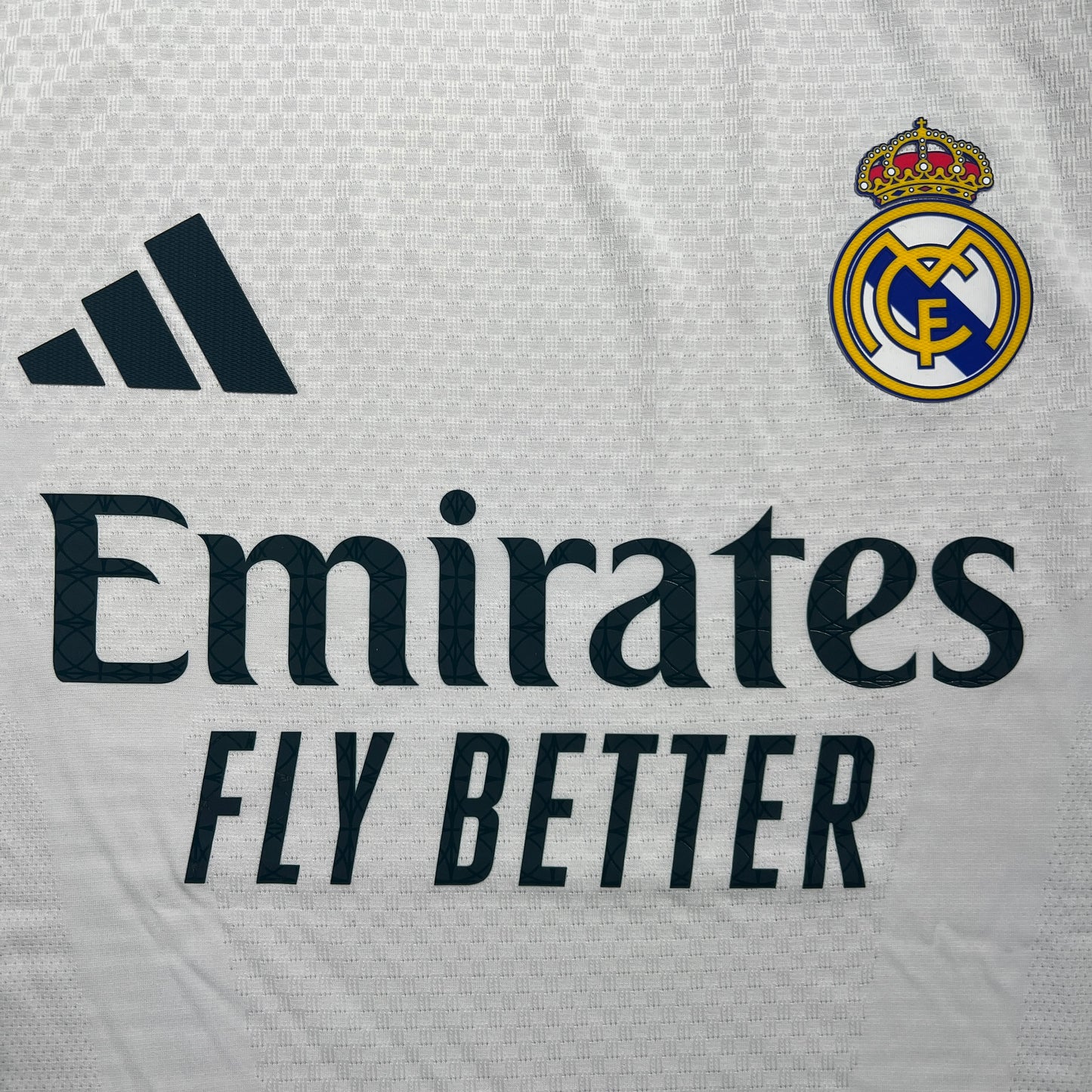 Official 26/27 Real Madrid Home Authentic Shirt Long Sleeve Adidas KC3943