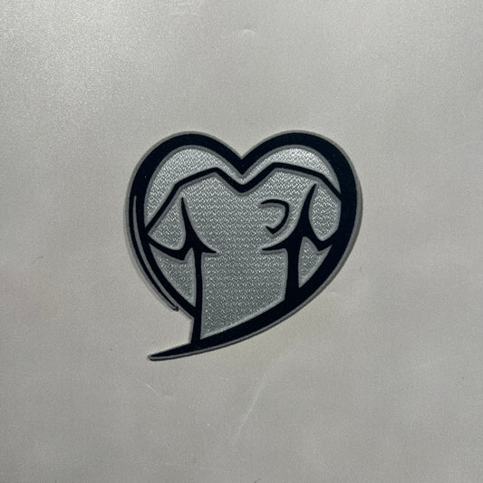Official 23/26 World Cup European Qualifiers Patch Play with Heart