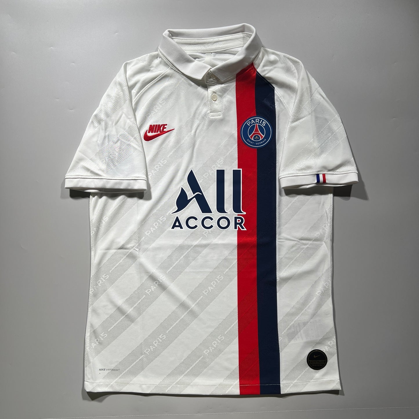 Official #10 Neymar JR 19/20 Paris Saint-Germain(PSG) 3rd Authentic Shirt Size M