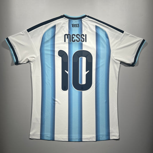 [Pre-Order] Official #10 Messi 2026 Argentina Home Authentic Shirt