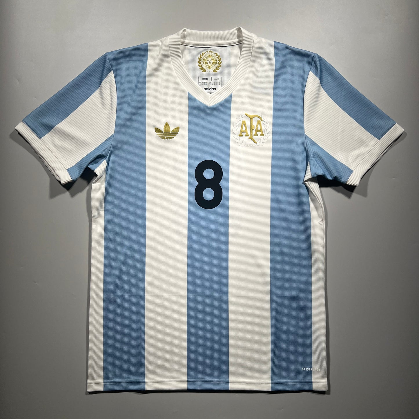Official #8 E.Fernandez 2024 Argentina 50th Anniversary Shirt Size M(JP:XL)