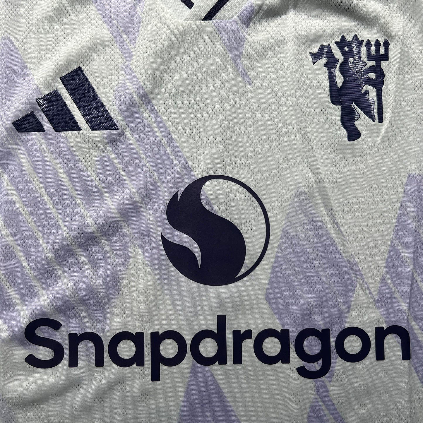 Official #10 Cunha 25/26 Manchester United Away Authentic Shirt Long Sleeve Size L(JP:2XL)