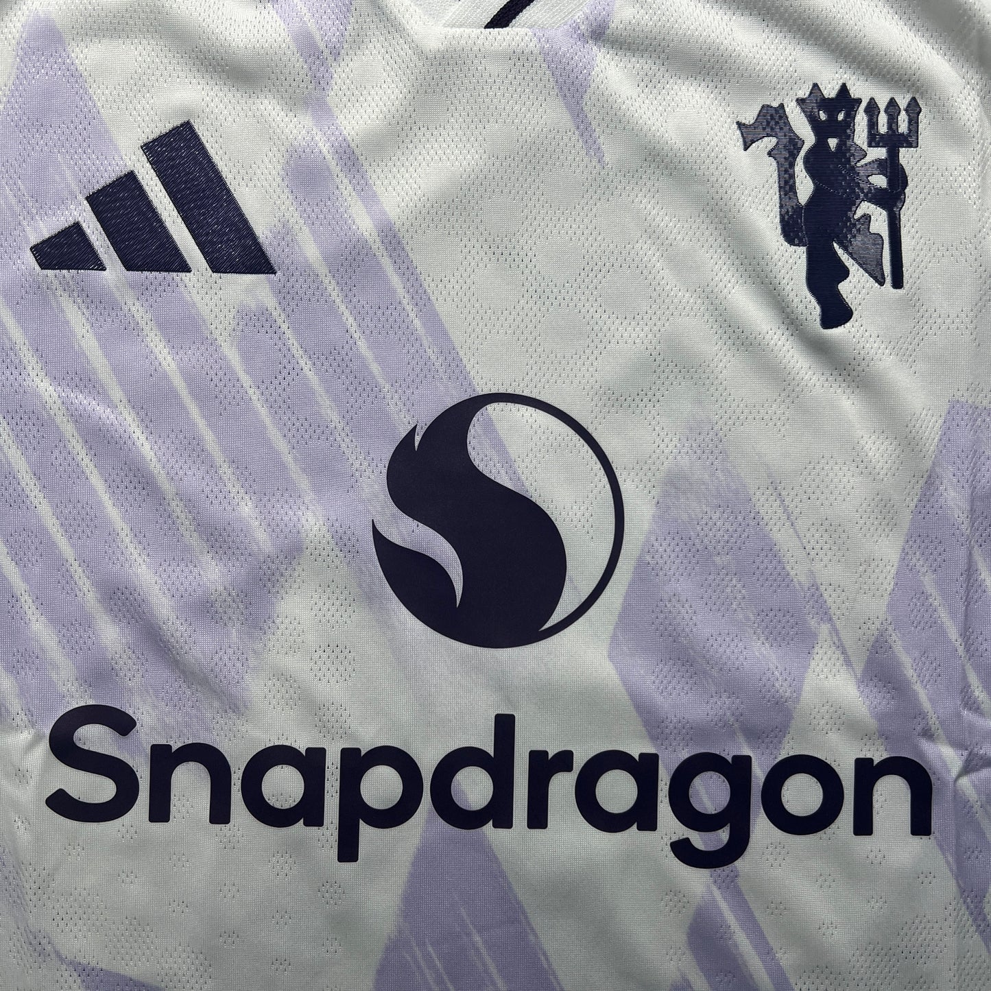 Official #30 Sesko 25/26 Manchester United Away Authentic Shirt Long Sleeve Size L(JP:2XL)