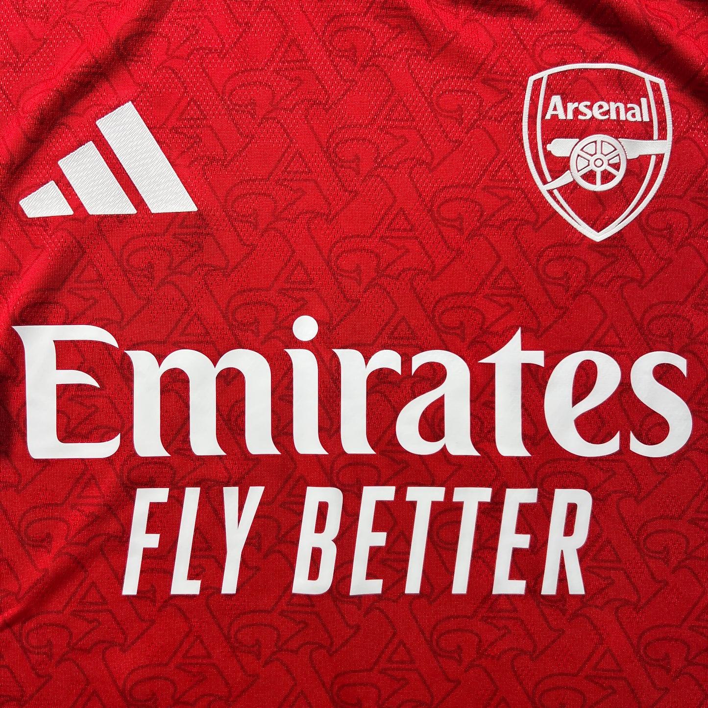 Official #56 Dowman 25/26 Arsenal Home Authentic Shirt EU Edition