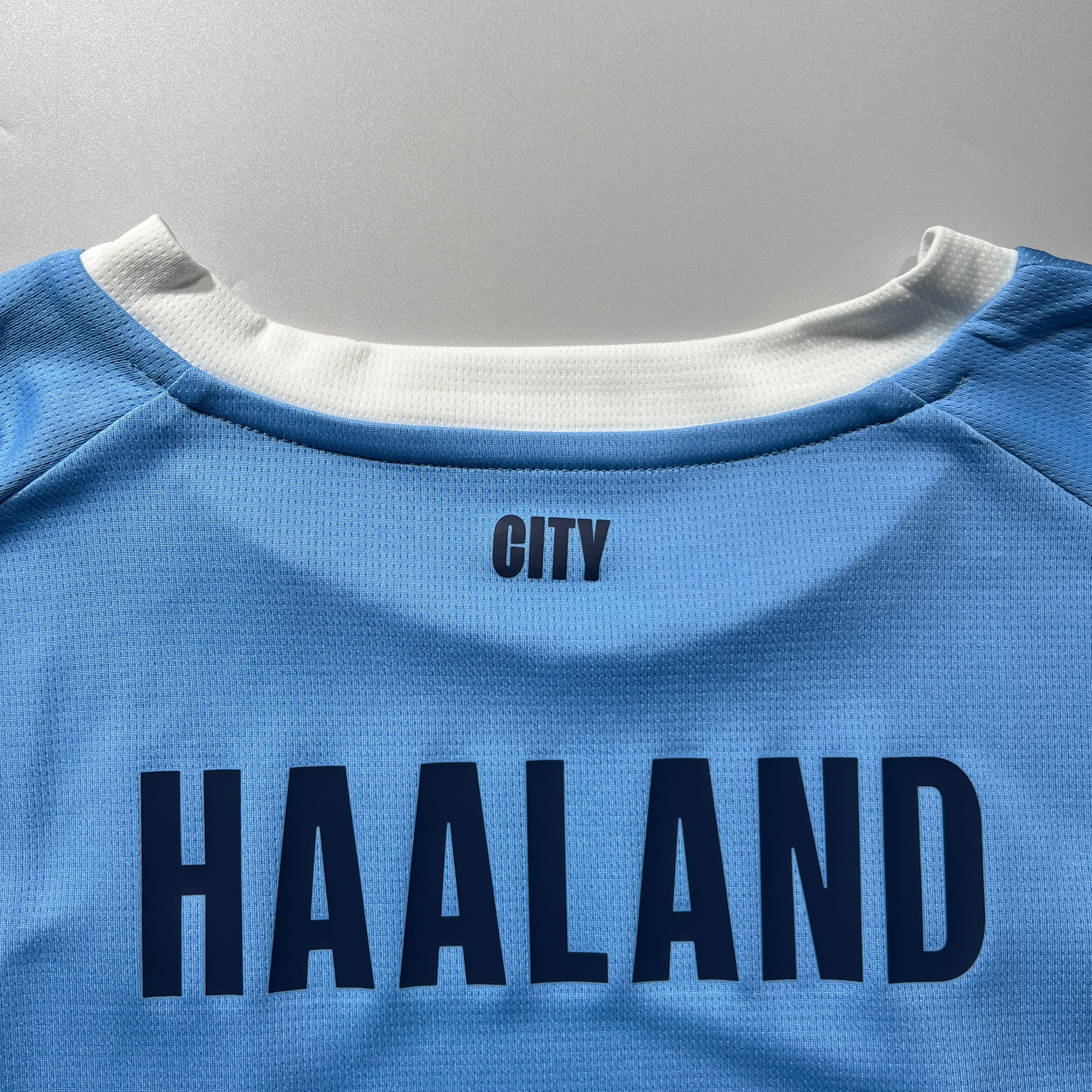 Official #9 Haaland 25/26 Manchester City Home Stadium Shirt FA