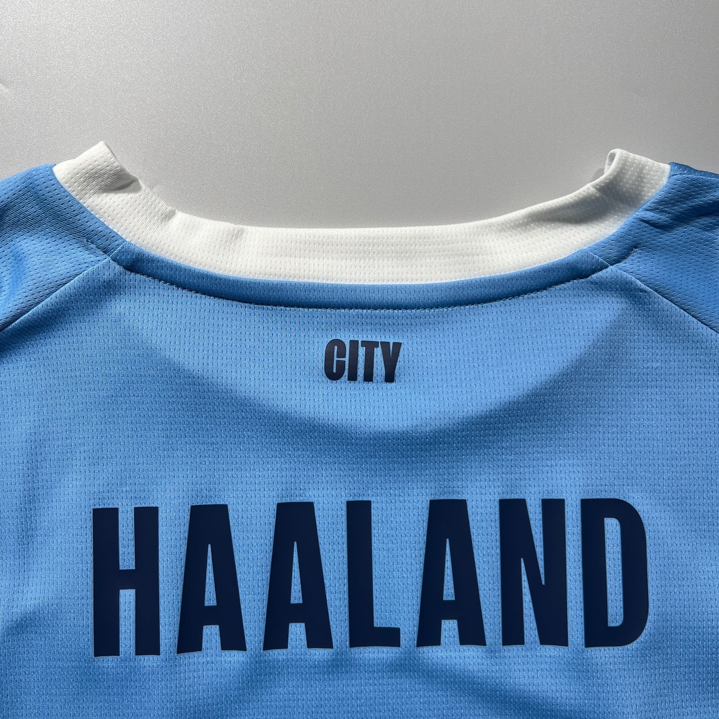 Official #9 Haaland 25/26 Manchester City Home Stadium Shirt FA Cup Size M