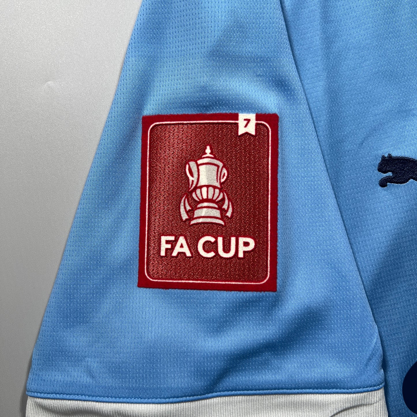 Official #16 Rodrigo 25/26 Manchester City Home Stadium Shirt FA Cup Size L