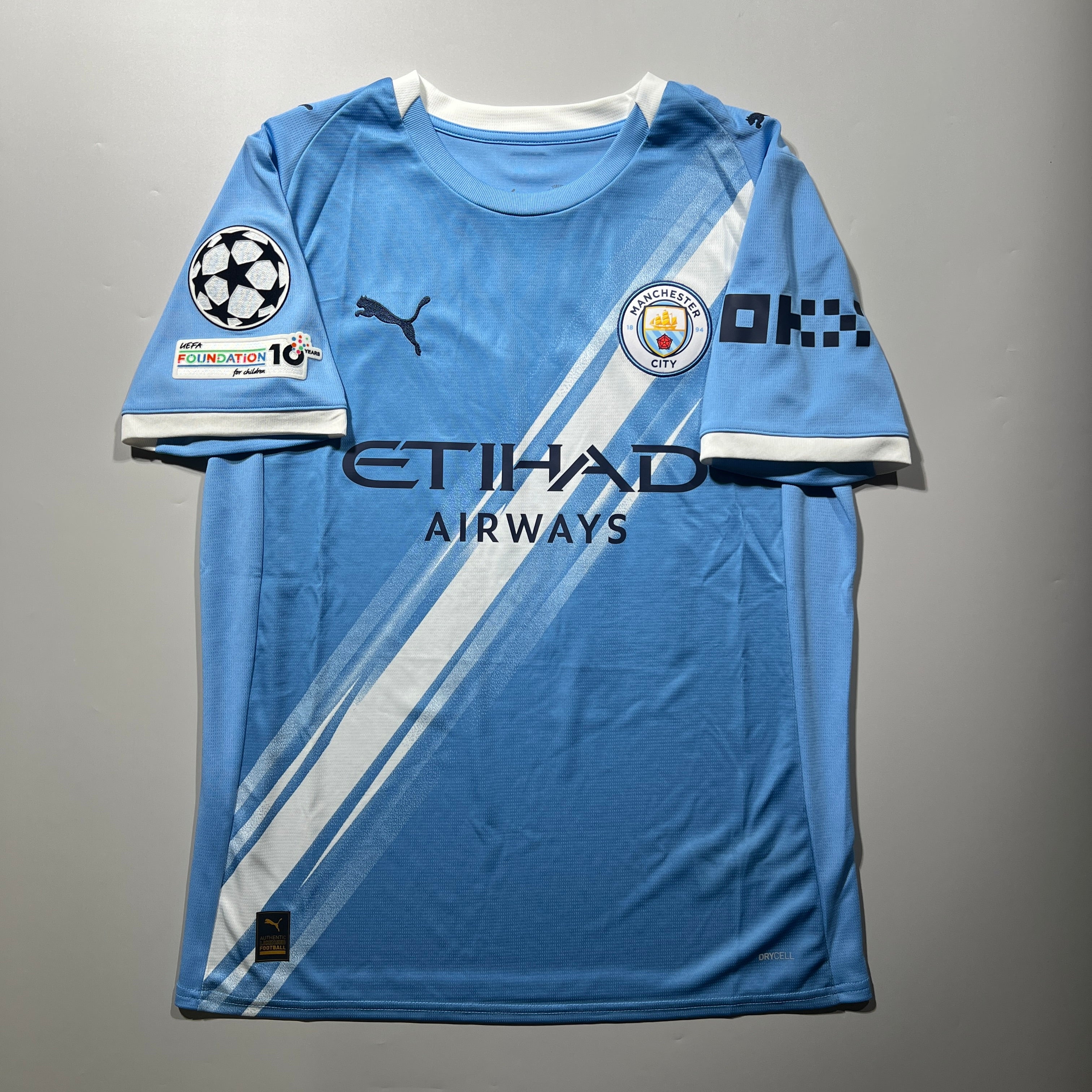 Official #47 Foden 25/26 Manchester City Home Stadium Shirt