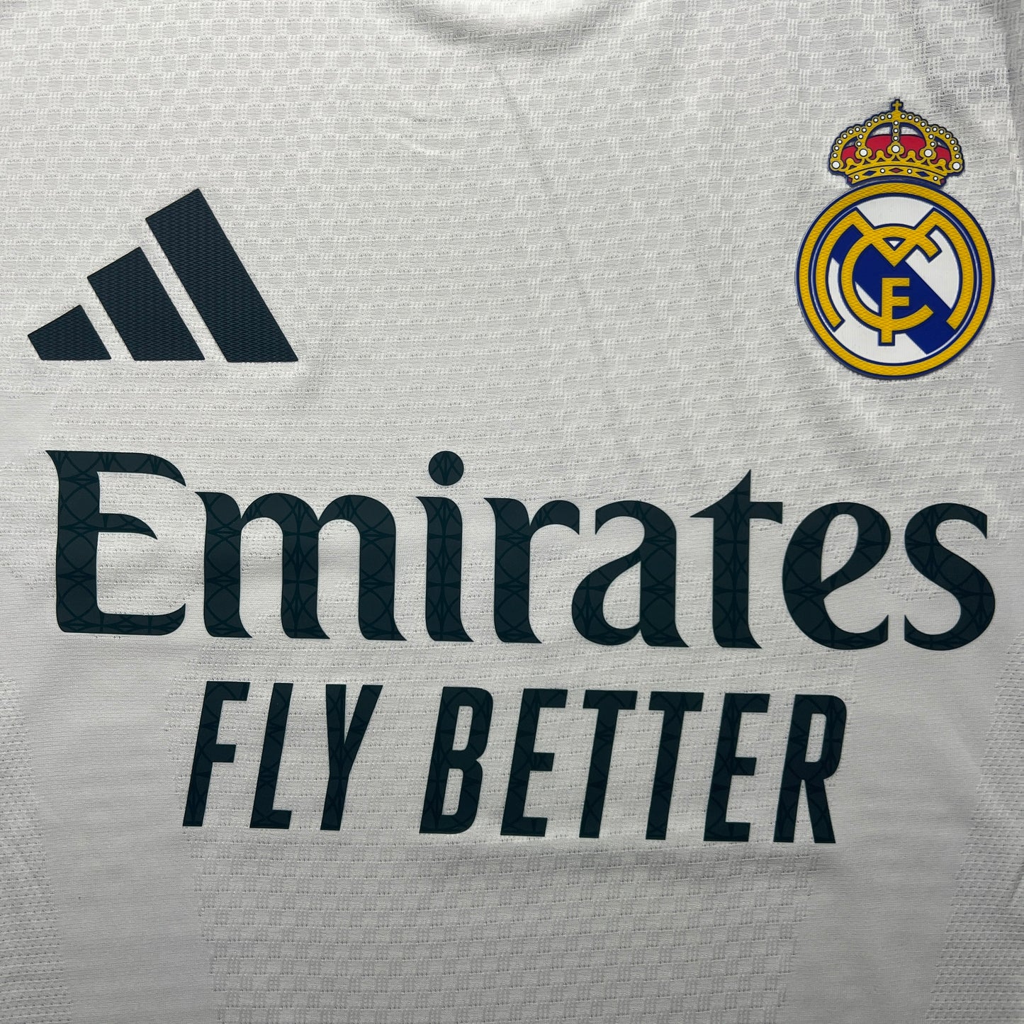 Official 26/27 Real Madrid Home Authentic Shirt Long Sleeve EU Edition Adidas KC3943