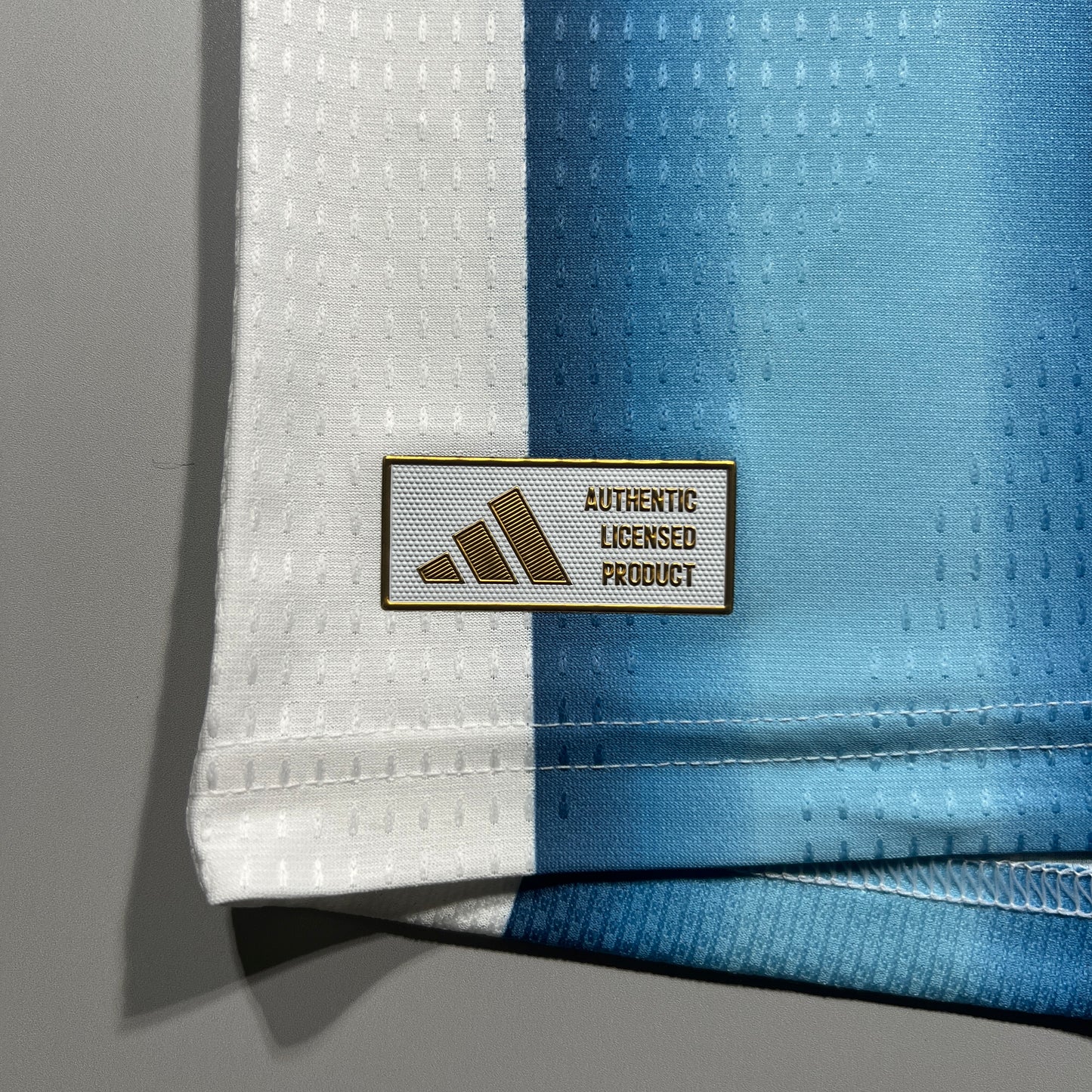 Official #9 J.Alvarez 2026 Argentina Home Authentic Shirt Size M (JP:XL)