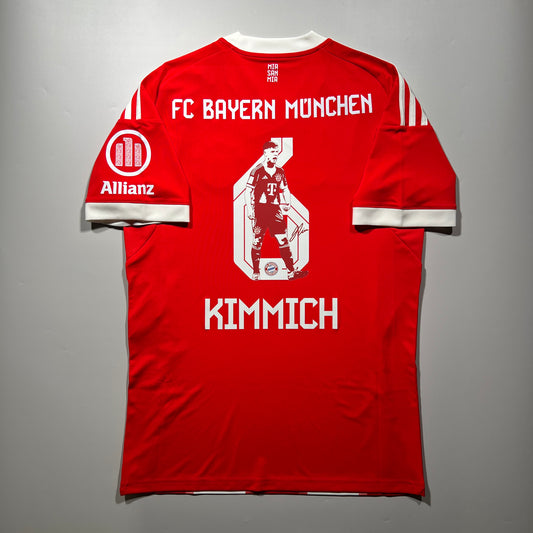 Official #6 Kimmich 25/26 FC Bayern Munchen Home Stadium Shirt Special Edition Size S/M(JP:L)