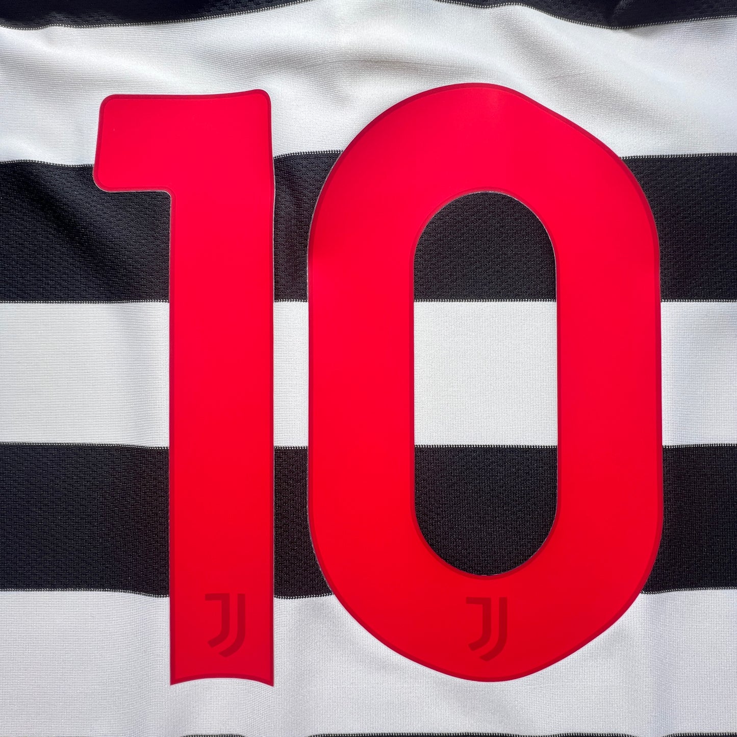 Official #10 Yildiz 25/26 Juventus 4th Authentic Long Sleeve Shirt Size M (JP:XL)
