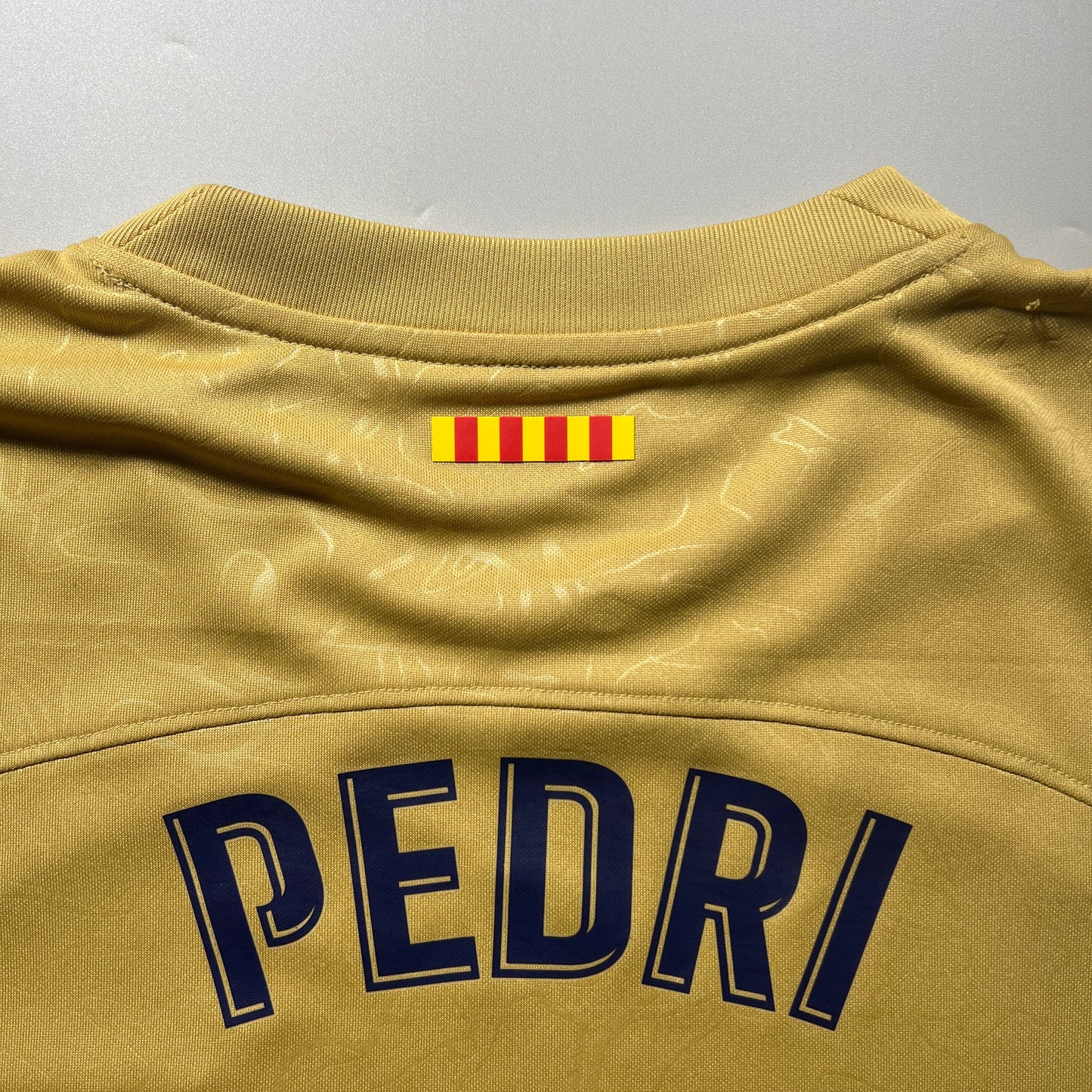 Official #8 Pedri 22/23 FC Barcelona Away Stadium Shirt