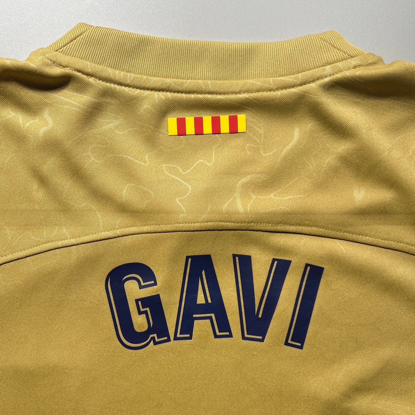 Official #30 Gavi 22/23 FC Barcelona Away Stadium Shirt Size M