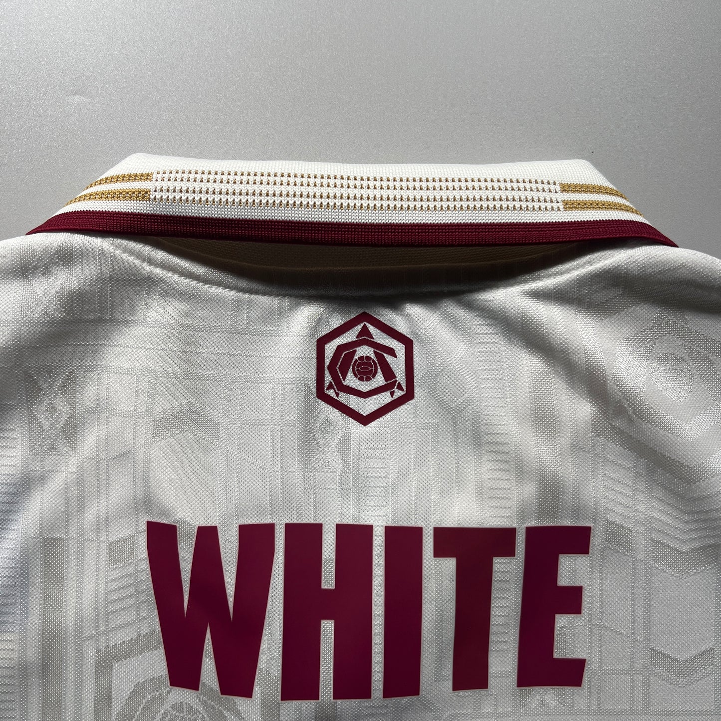 Official #4 White 25/26 Arsenal 3rd Authentic Shirt EU Edition Size S (JP:M)