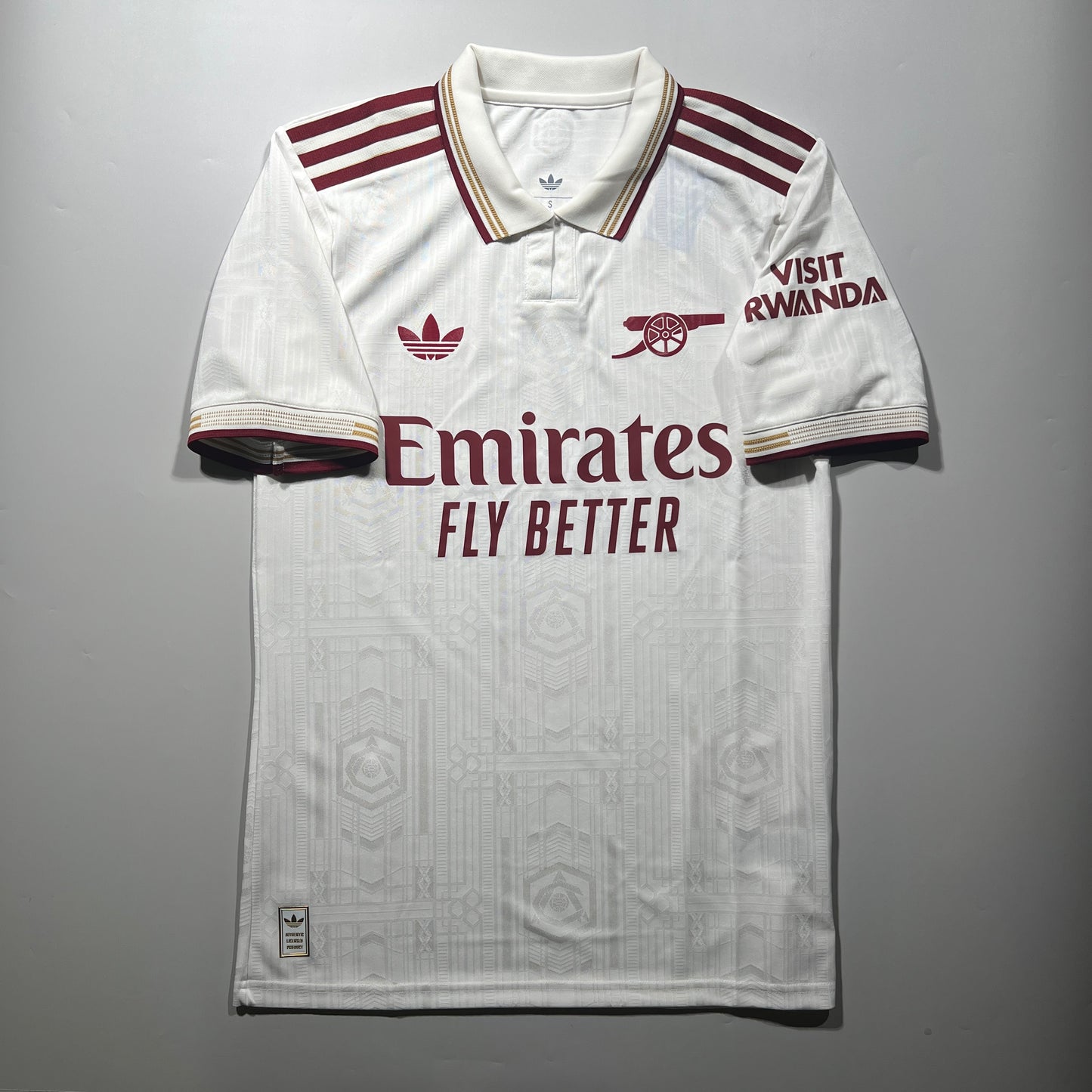 Official #14 Gyokeres 25/26 Arsenal 3rd Authentic Shirt EU Edition Size S (JP:M)