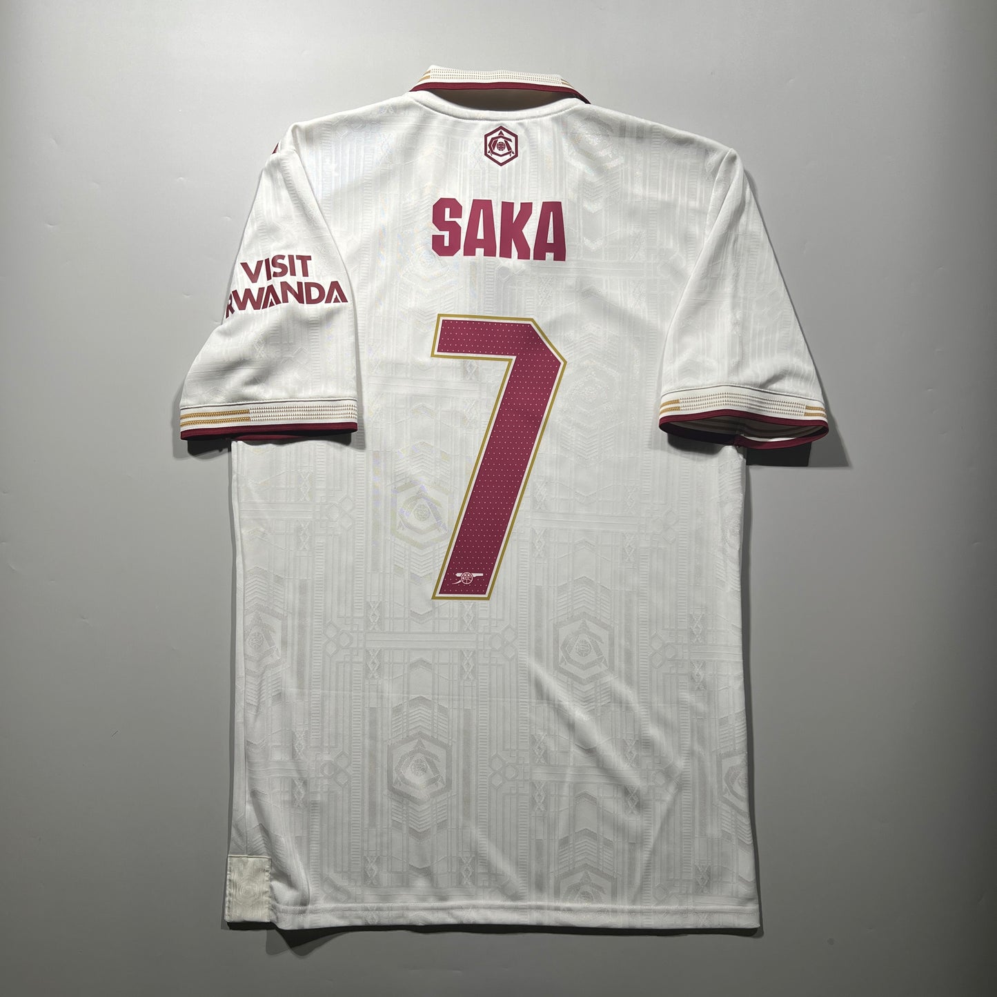 Official #7 Saka 25/26 Arsenal 3rd Authentic Shirt EU Edition Size S (JP:M)