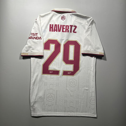 Official #29 Havertz 25/26 Arsenal 3rd Authentic Shirt EU Edition Size S (JP:M)