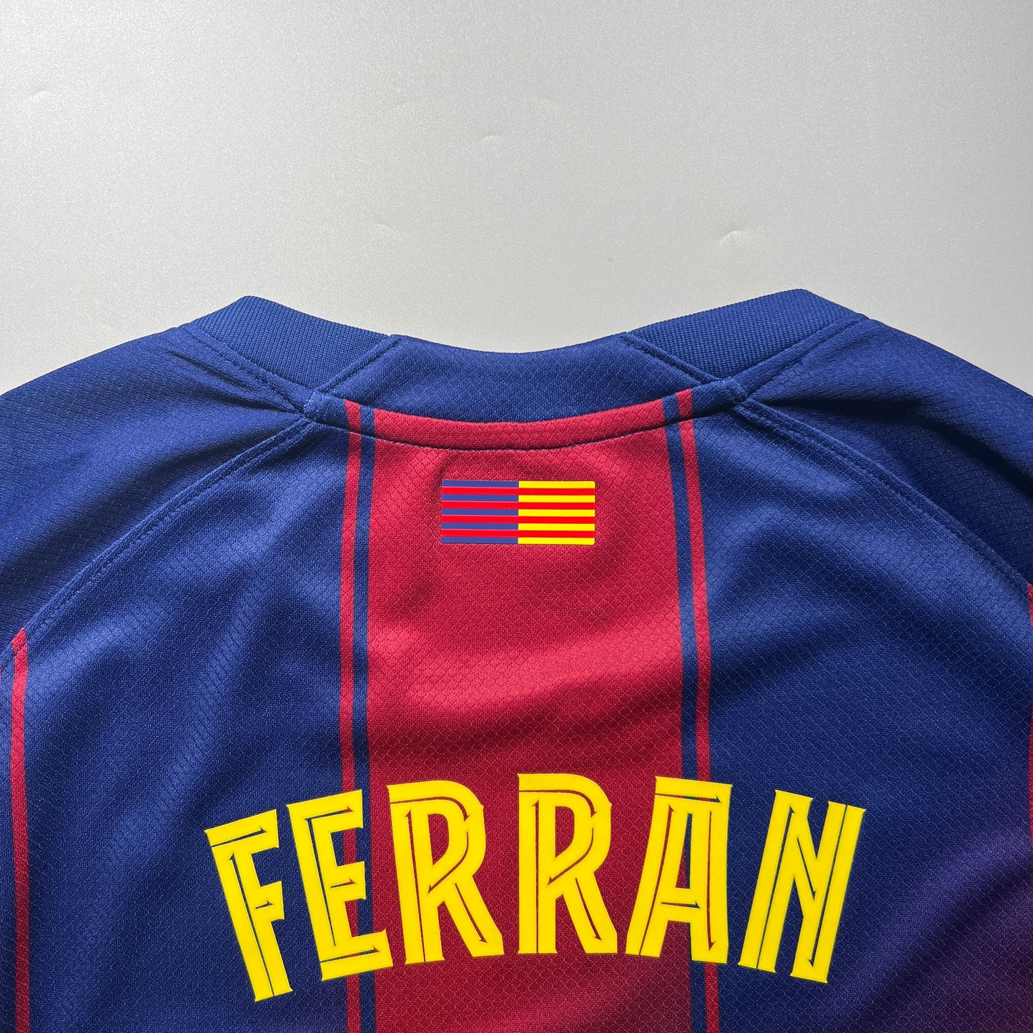 Official #7 Ferran 25/26 FC Barcelona Home Stadium Shirt UCL