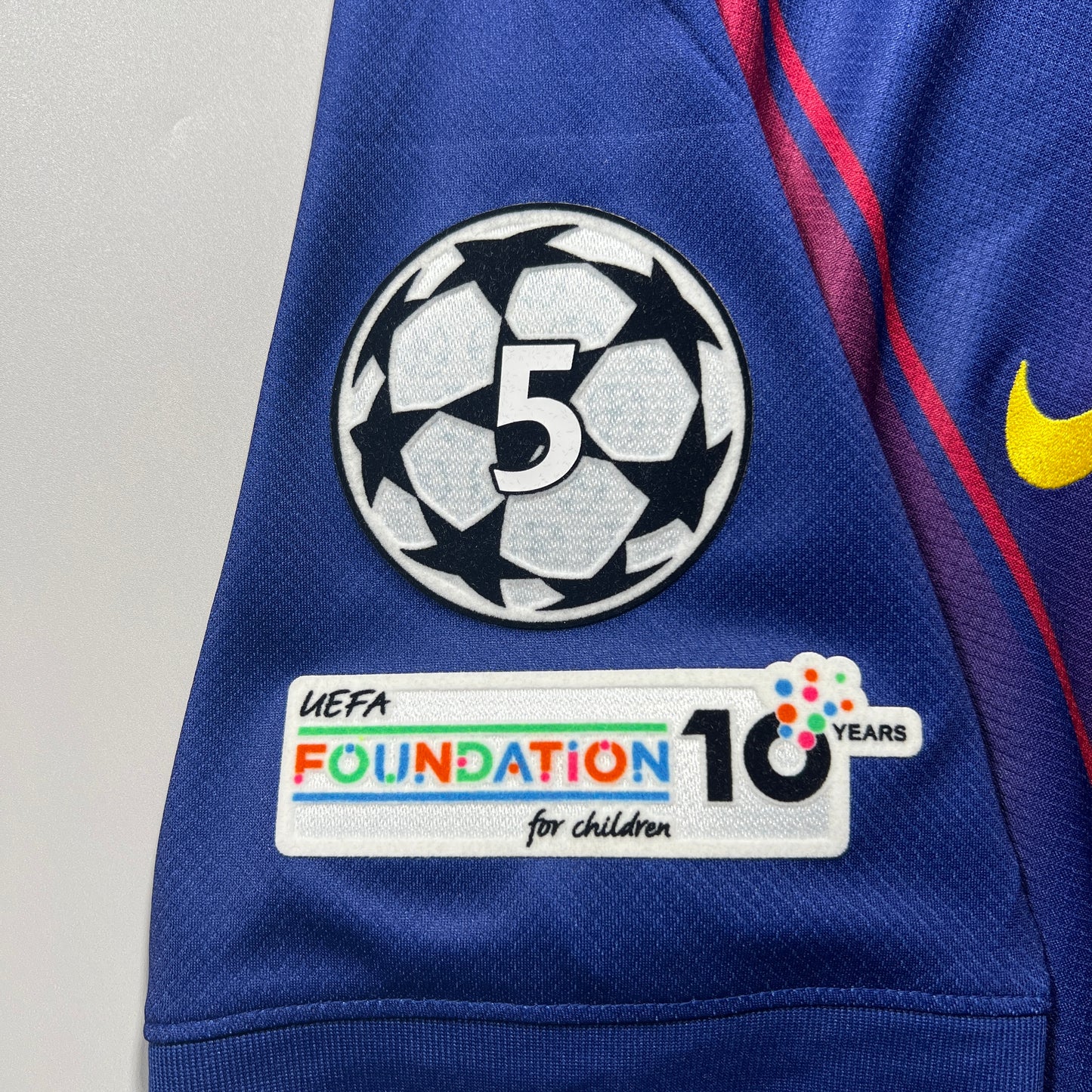 Official #7 Ferran 25/26 FC Barcelona Home Stadium Shirt UCL
