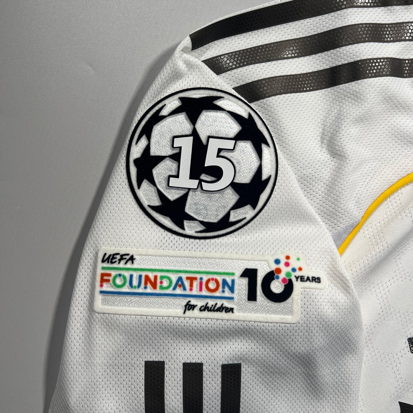 Official #5 Bellingham 25/26 Real Madrid Home Authentic Long Sleeve Shirt EU Edition UCL Size L (JP:2XL)