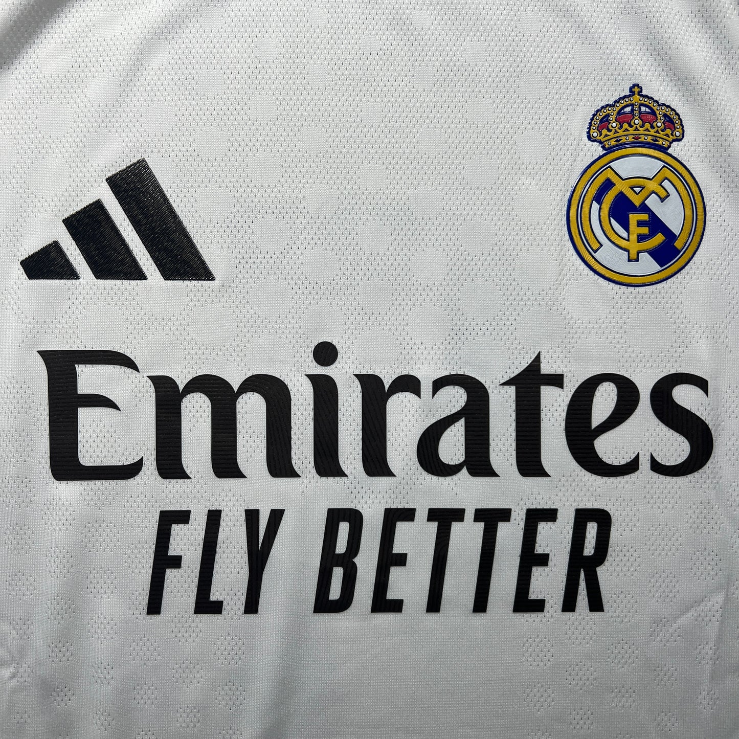Official #5 Bellingham 25/26 Real Madrid Home Authentic Long Sleeve Shirt EU Edition UCL Size L (JP:2XL)