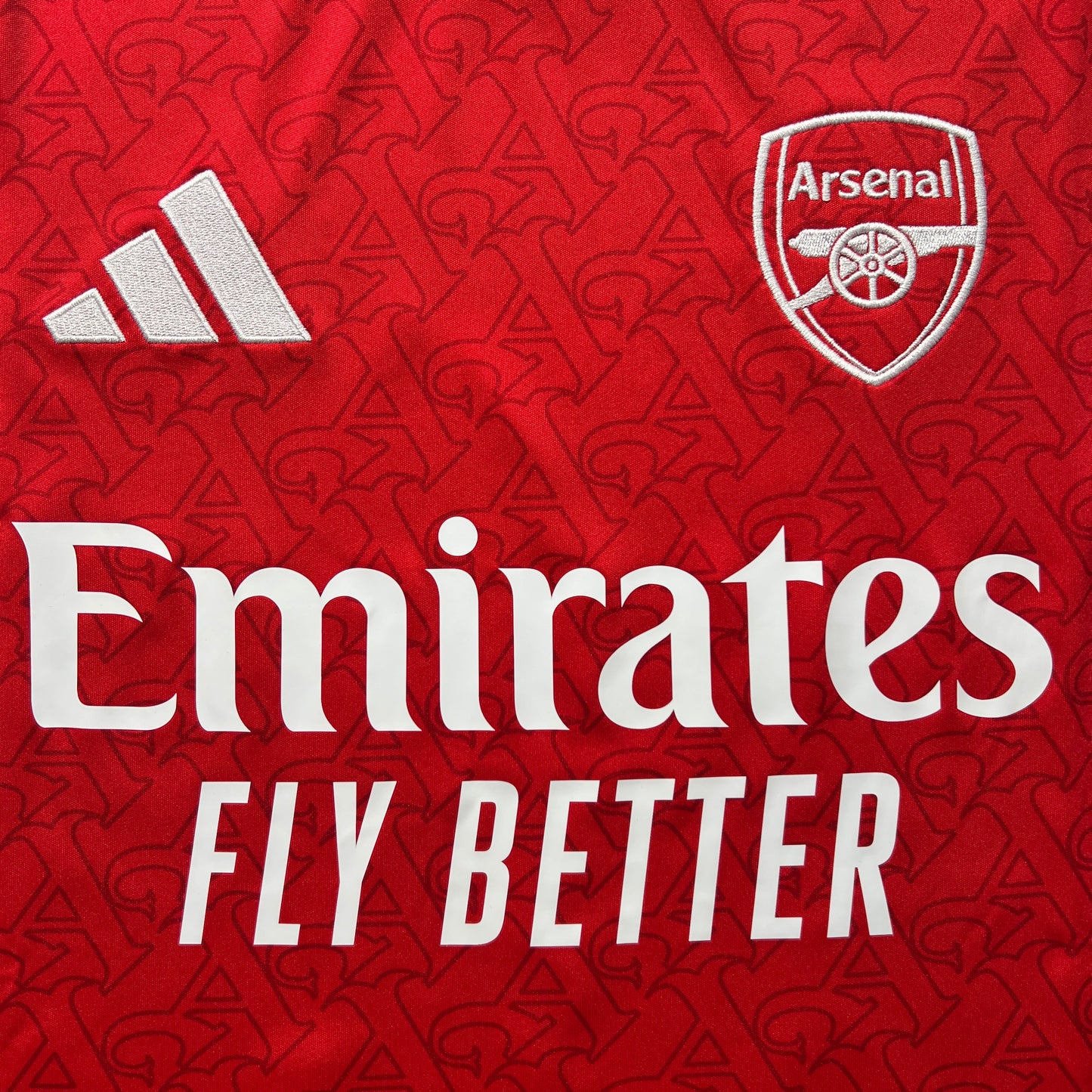 #36 Zubimendi 25/26 Arsenal Home Stadium Long Sleeve Shirt UCL Final Size S/M (JP:L)