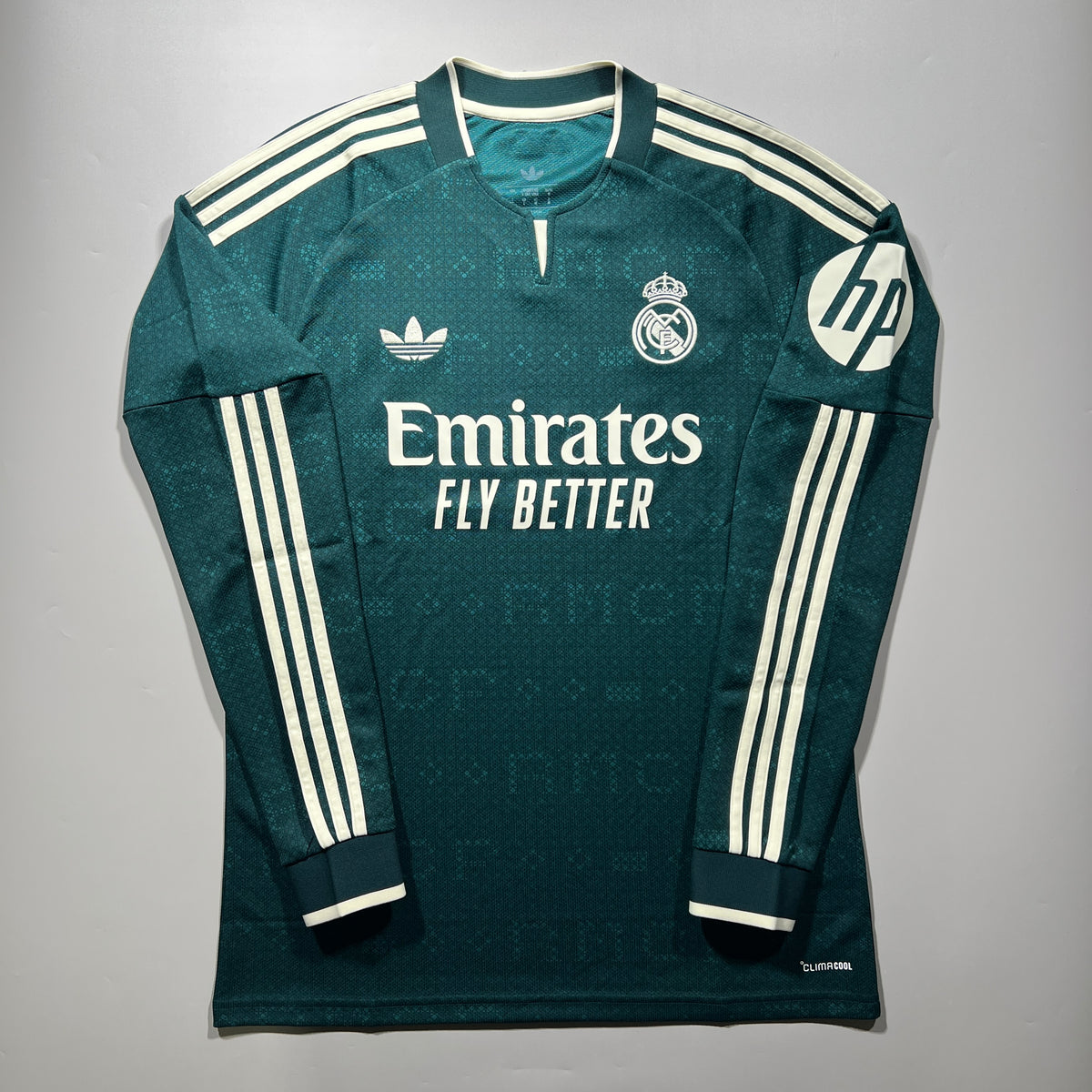 Official 26/27 Real Madrid Away Stadium Shirt Long Sleeve Adidas KC3970