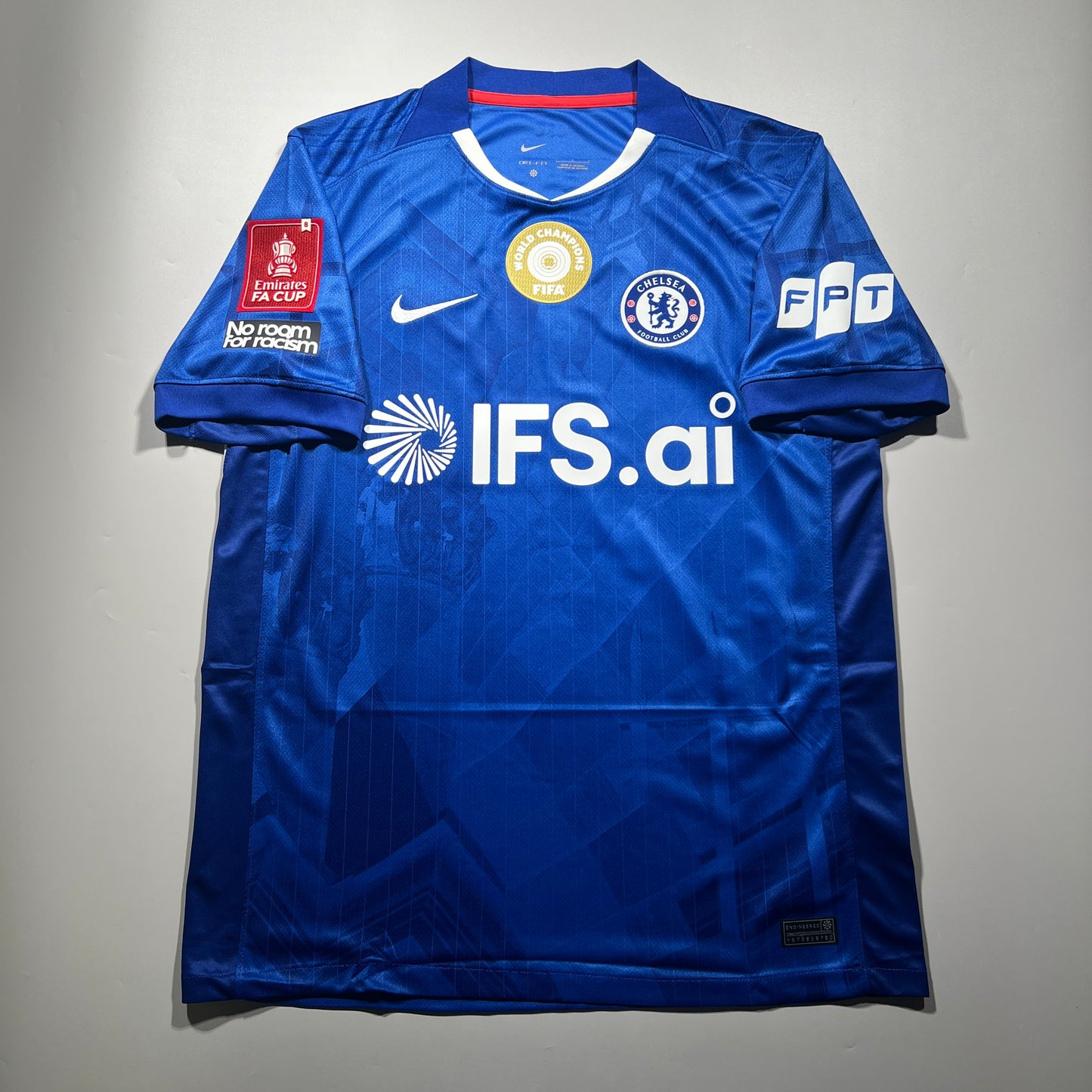 Official #7 Neto 25/26 Chelsea Home Stadium Shirt FA Cup Nike HJ4589-496