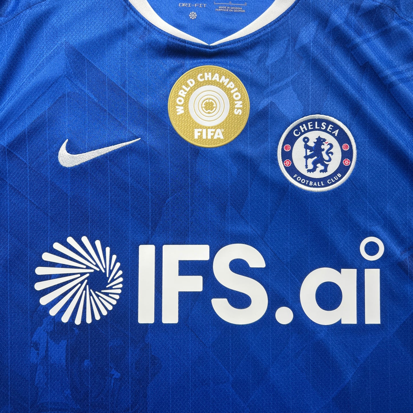 Official #7 Neto 25/26 Chelsea Home Stadium Shirt FA Cup Nike HJ4589-496