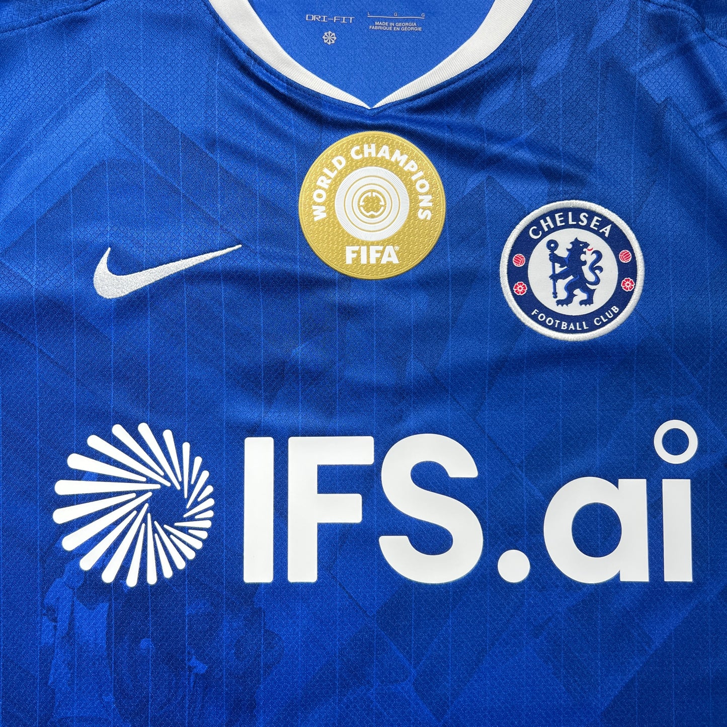 Official #49 Garnacho 25/26 Chelsea Home Stadium Shirt Long Sleeve Size XL FA Cup Nike HV9258-496