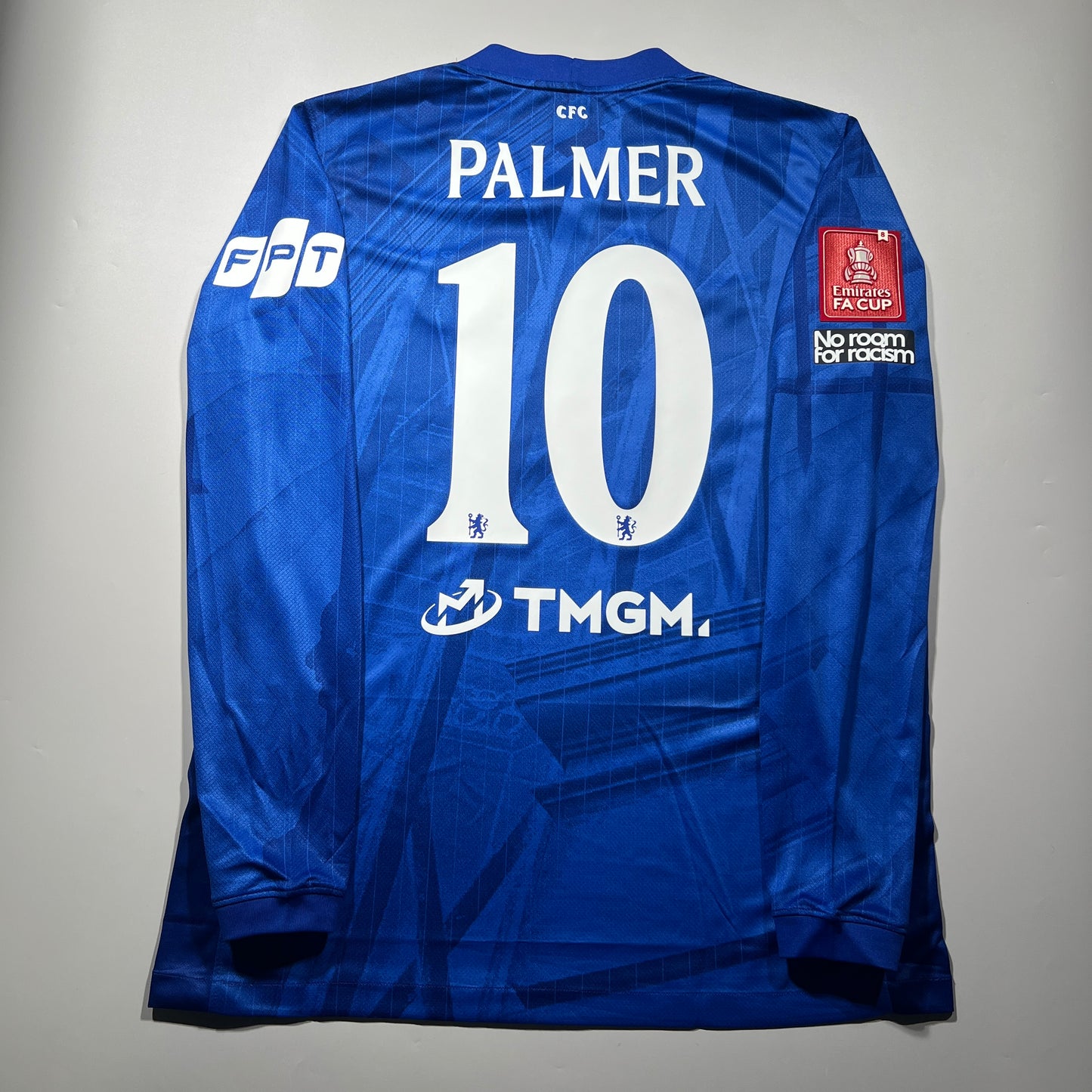 Official #10 Palmer 25/26 Chelsea Home Stadium Shirt Long Sleeve Size L FA Cup Nike HV9258-496