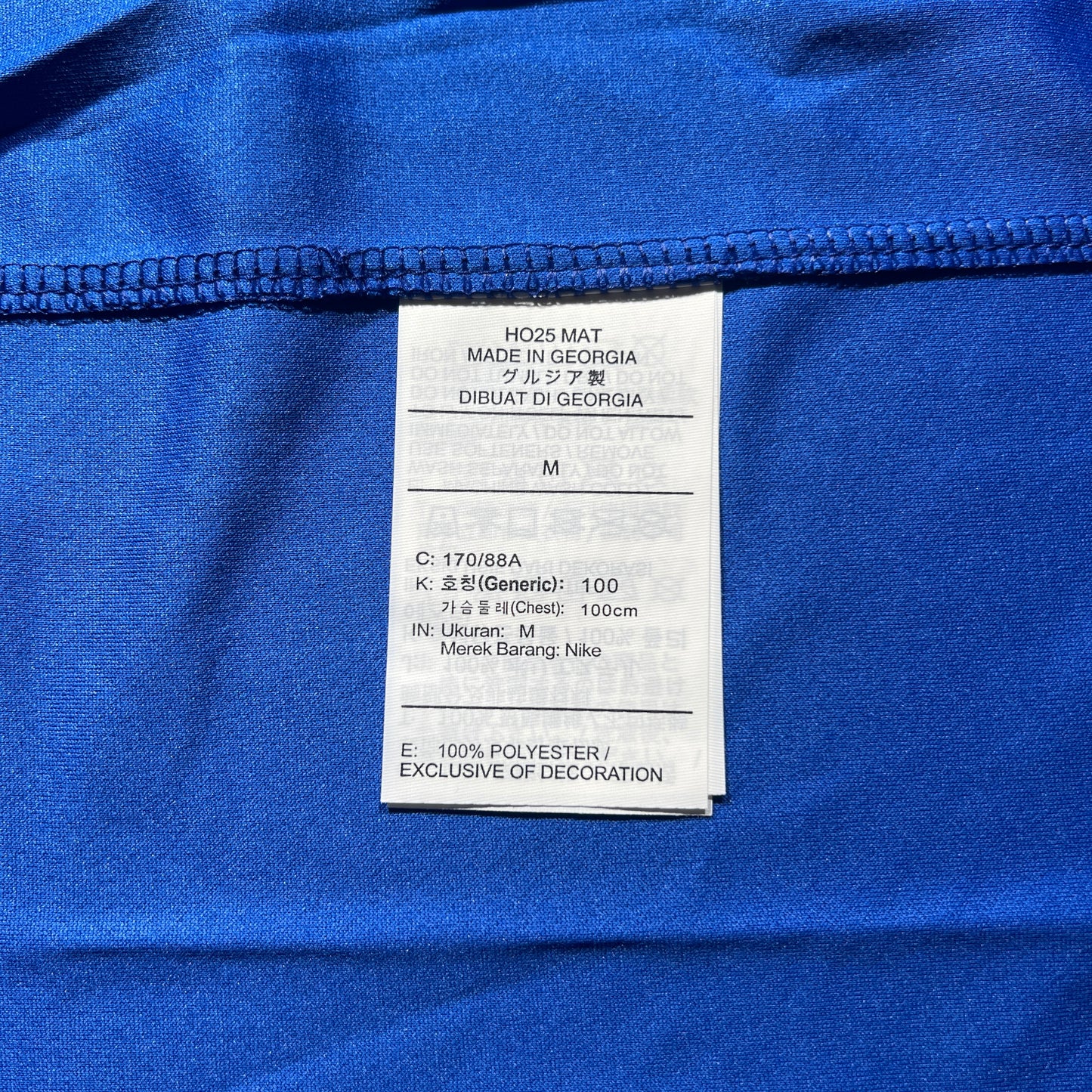 Official #25 Caicedo 25/26 Chelsea Home Stadium Shirt Long Sleeve Nike HV9258-496