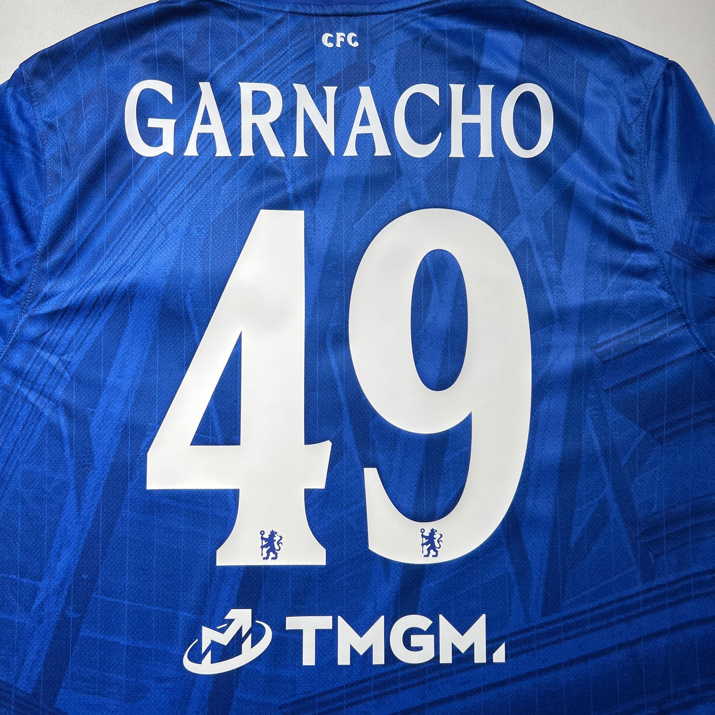 Official #49 Garnacho 25/26 Chelsea Home Stadium Shirt Long Sleeve Size XL FA Cup Nike HV9258-496