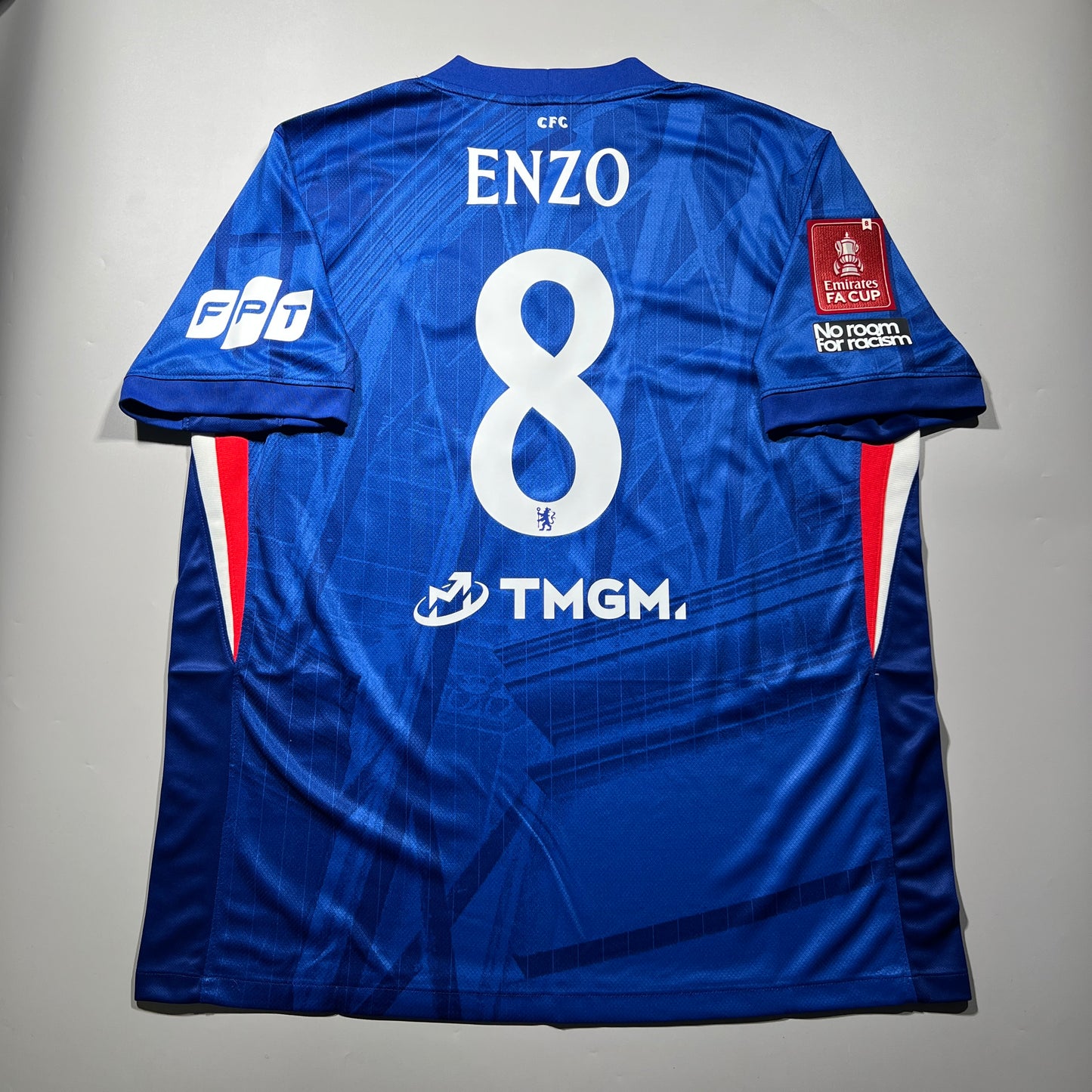 Official #８ Enzo 25/26 Chelsea Home Stadium Shirt FA cup Nike HJ4589-496