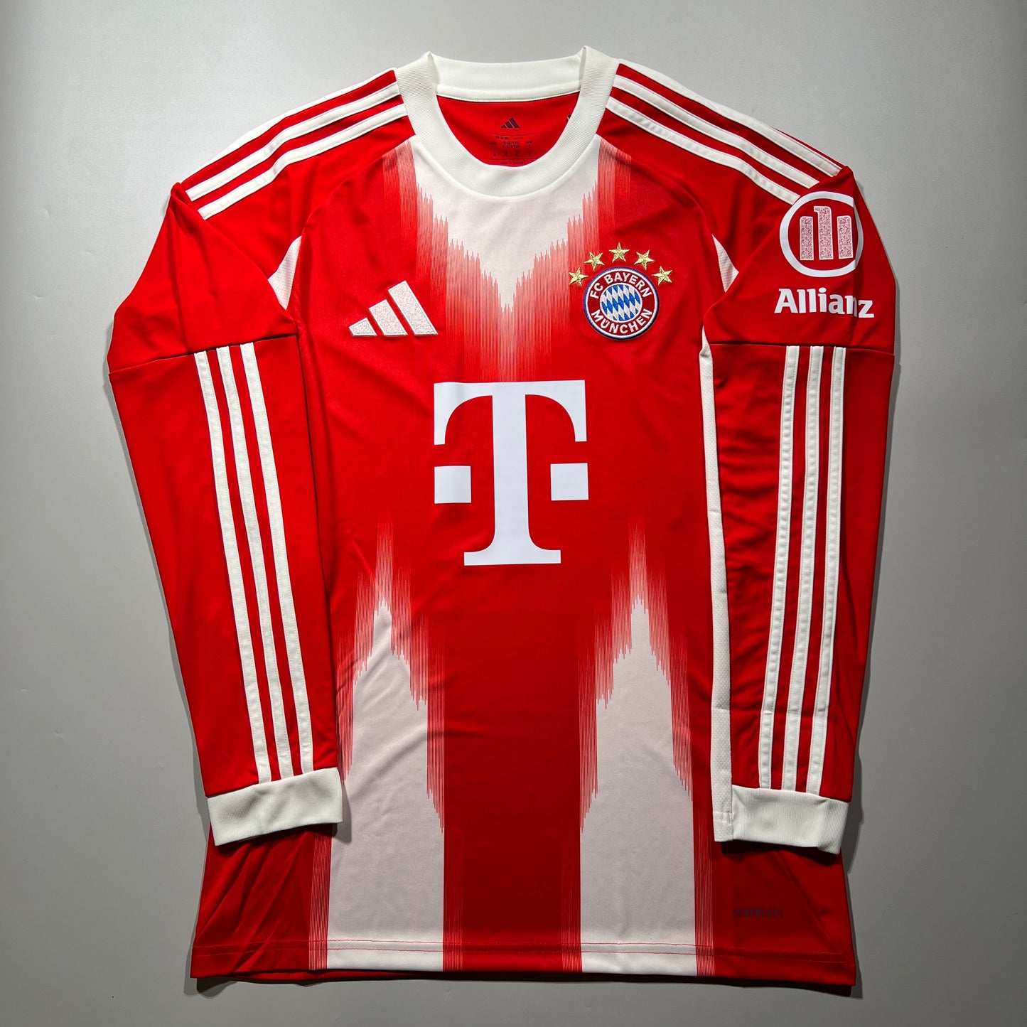 Official #17 Olise 25/26 FC Bayern Munchen Home Stadium Shirt Long Sleeve Speciallo Edition Adidas JP3689
