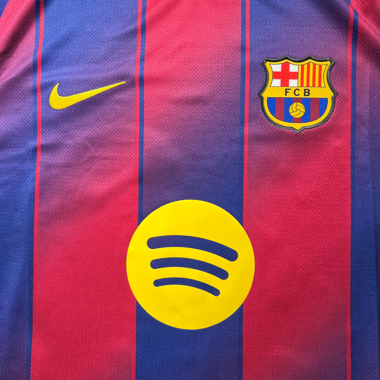 Official #22 Bernal 25/26 FC Barcelona Home Stadium Shirt Size L La Liga Nike HJ4590-456