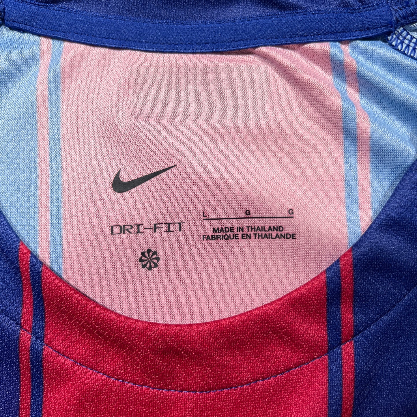 Official #22 Bernal 25/26 FC Barcelona Home Stadium Shirt Size L La Liga Nike HJ4590-456