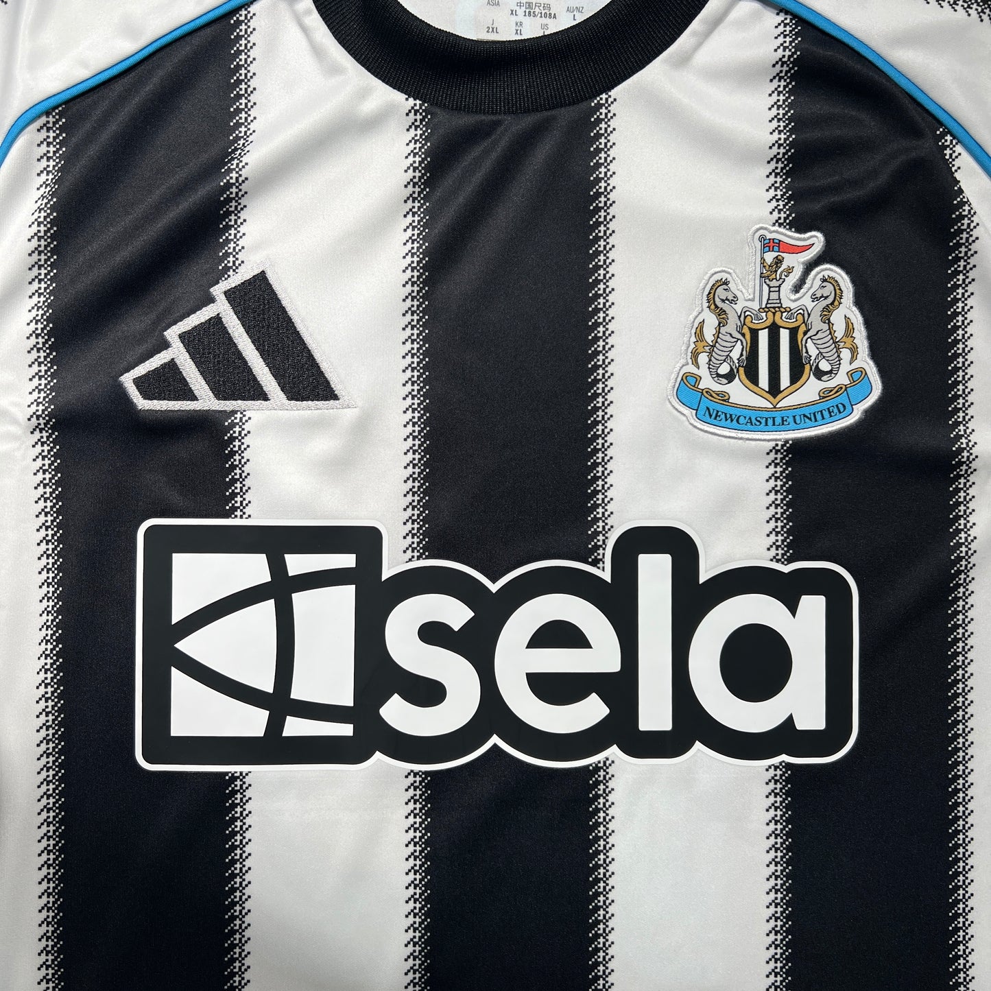 Official #10 Gordon 25/26 Newcastle Home Stadium Shirt Size L (JP:2XL) UCL Adidas JI7382