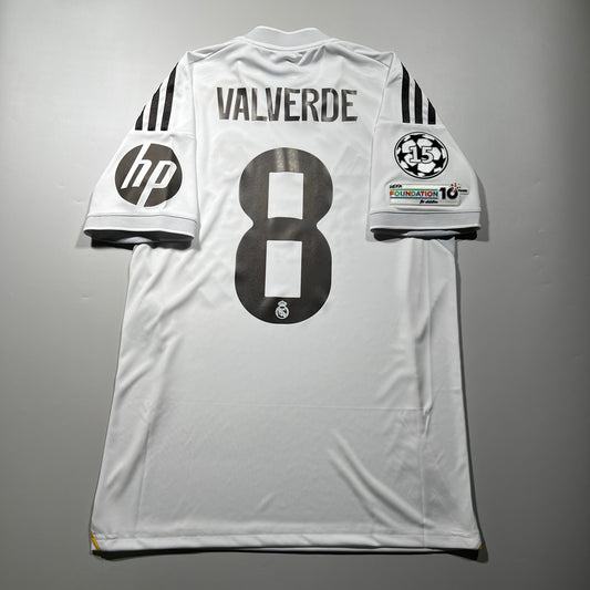 Official #8 Valverde 25/26 Real Madrid Home Stadium Shirt SIze S (JP:M)