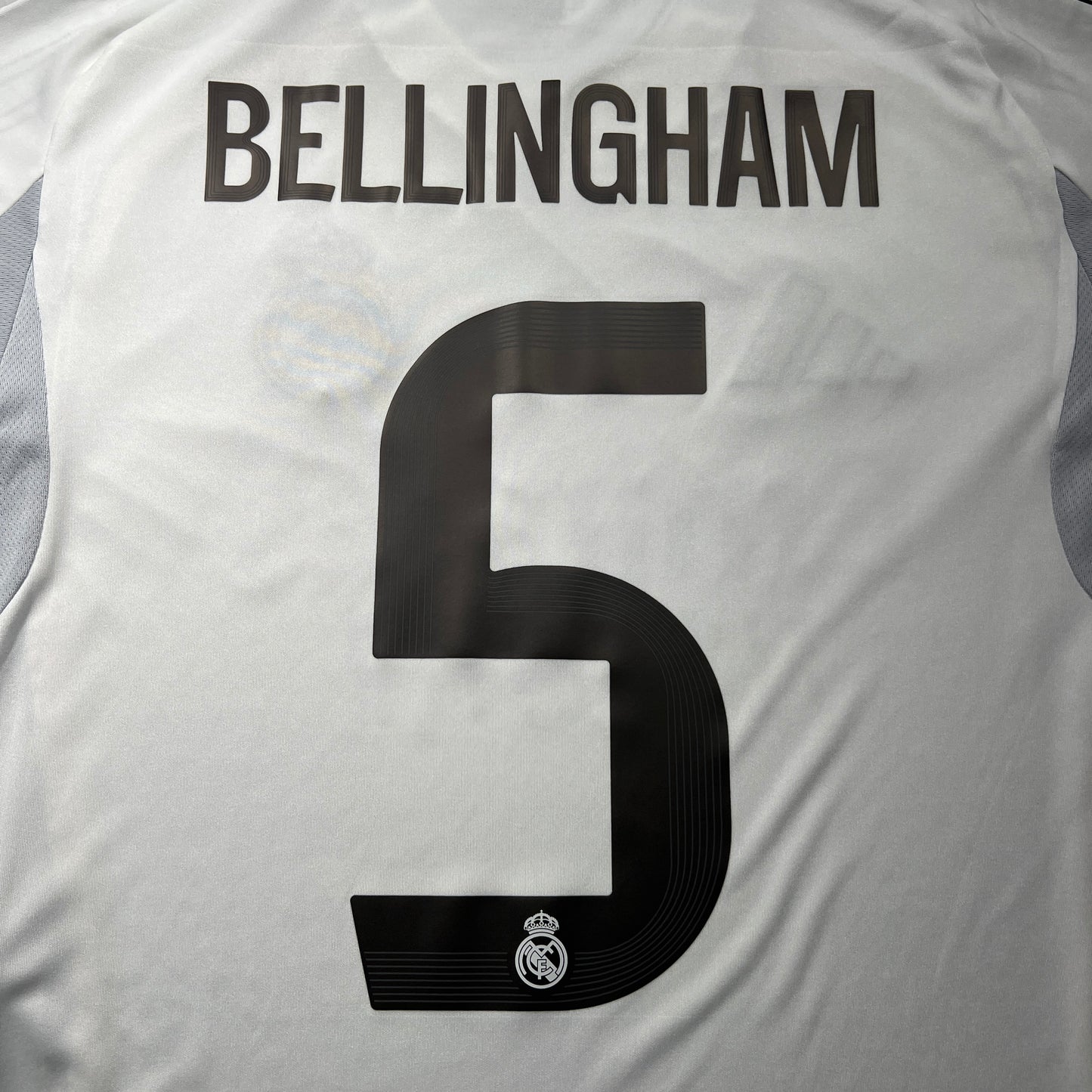 Official #5 Bellingham 25/26 Real Madrid Home Stadium Shirt UCL Adidas JJ1931
