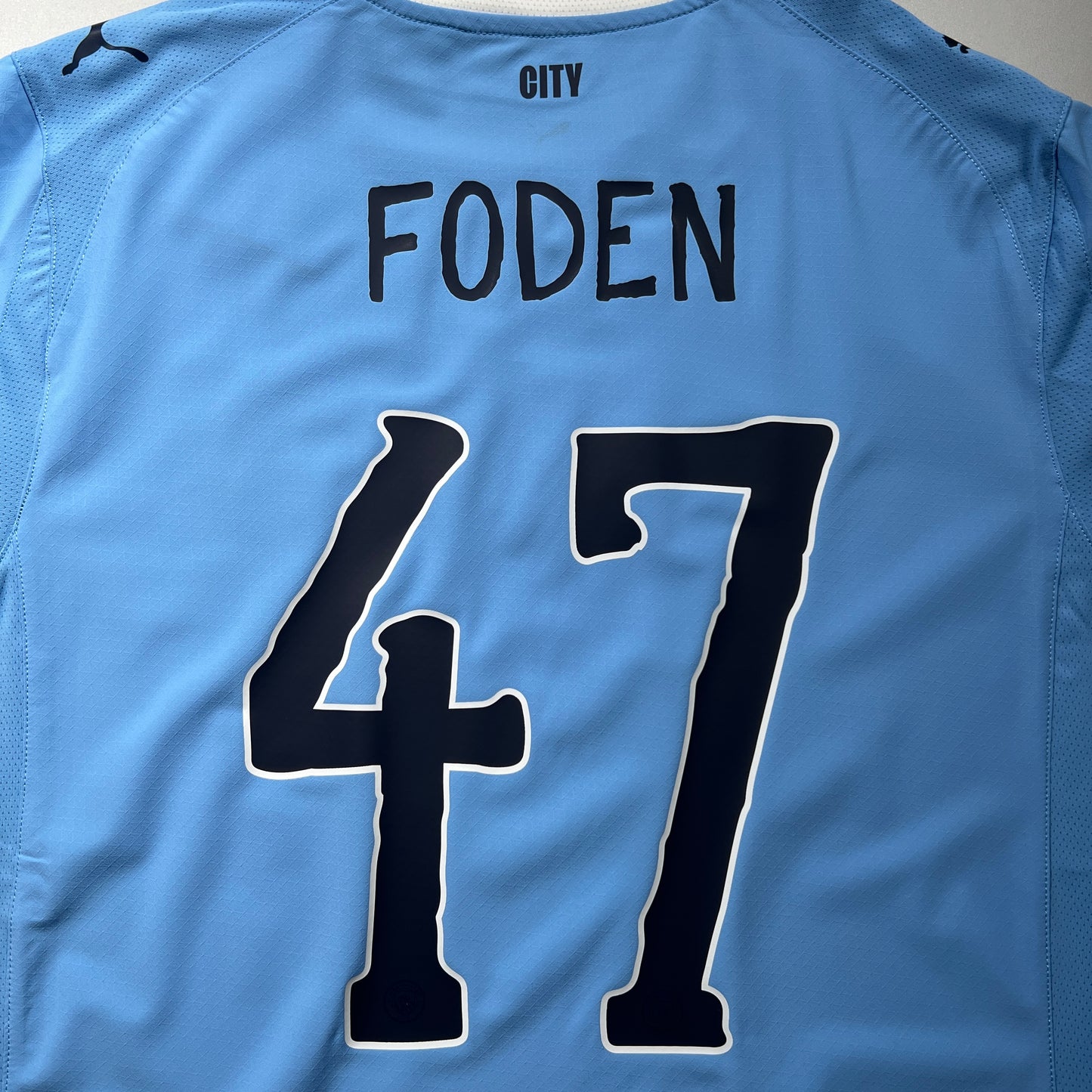 Official #47 Foden 25/26 Manchester City Home Authentic Shirt Size L CWC2025 Puma 780336_01