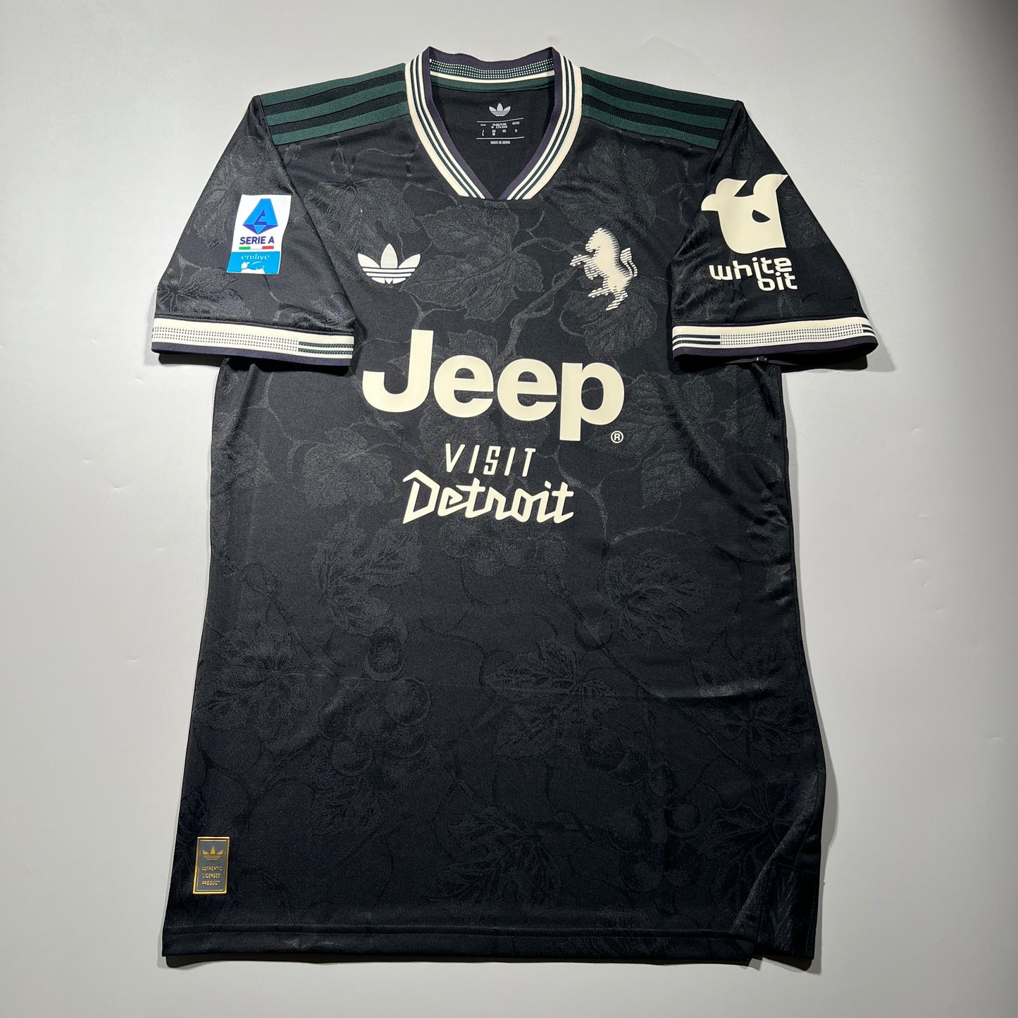 Official #10 Yildiz 25/26 Juventus Third Authentic Shirt Serie A Adidas KC3487